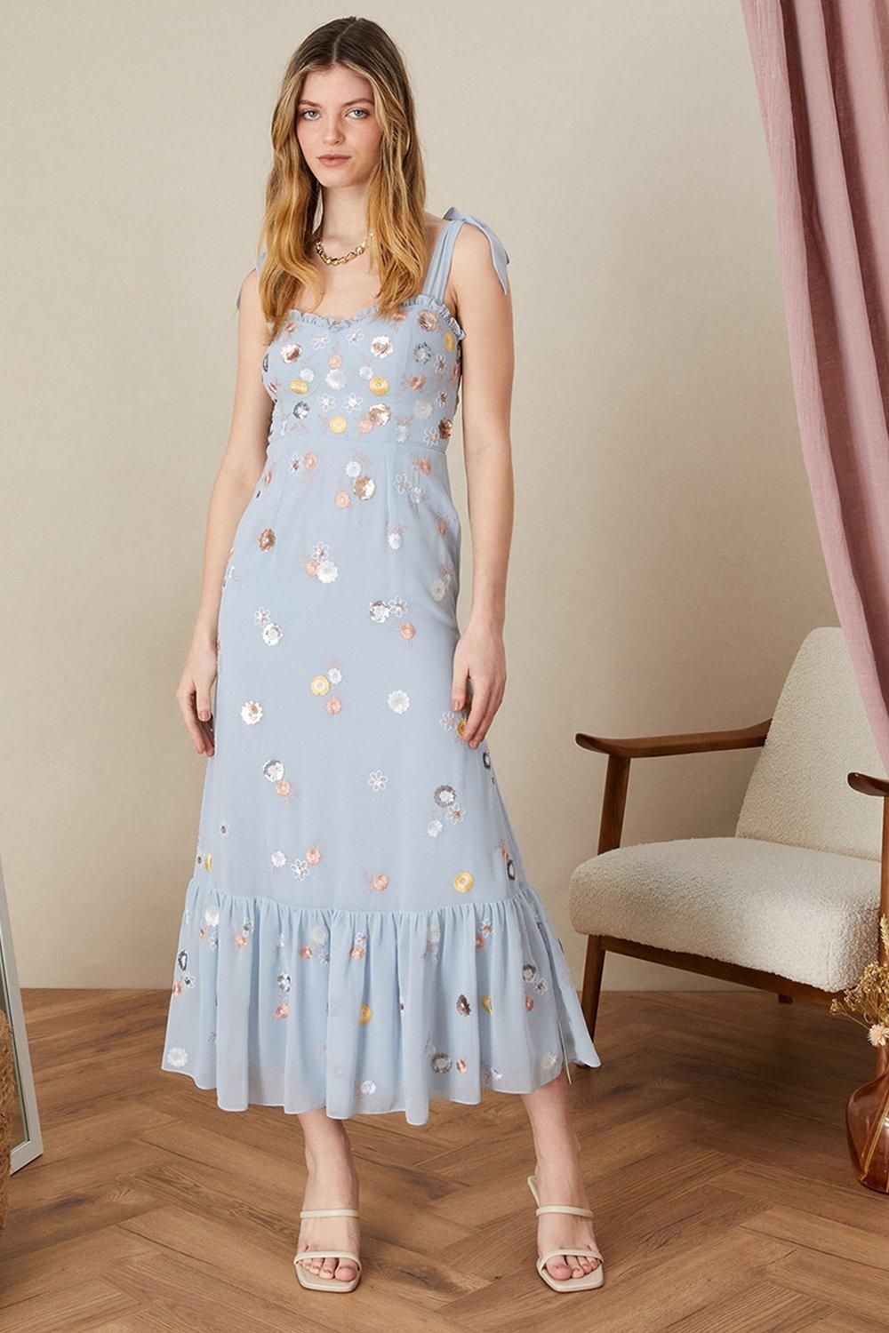 'Mary' Embellished Corset Dress