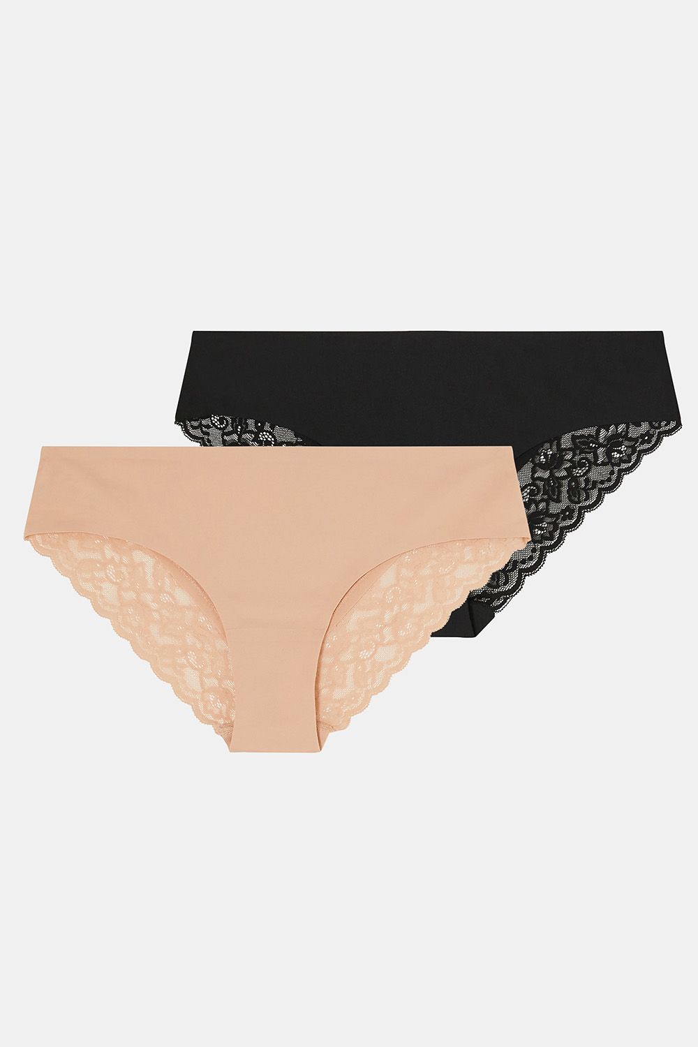 2-Pack Lace-Back Briefs