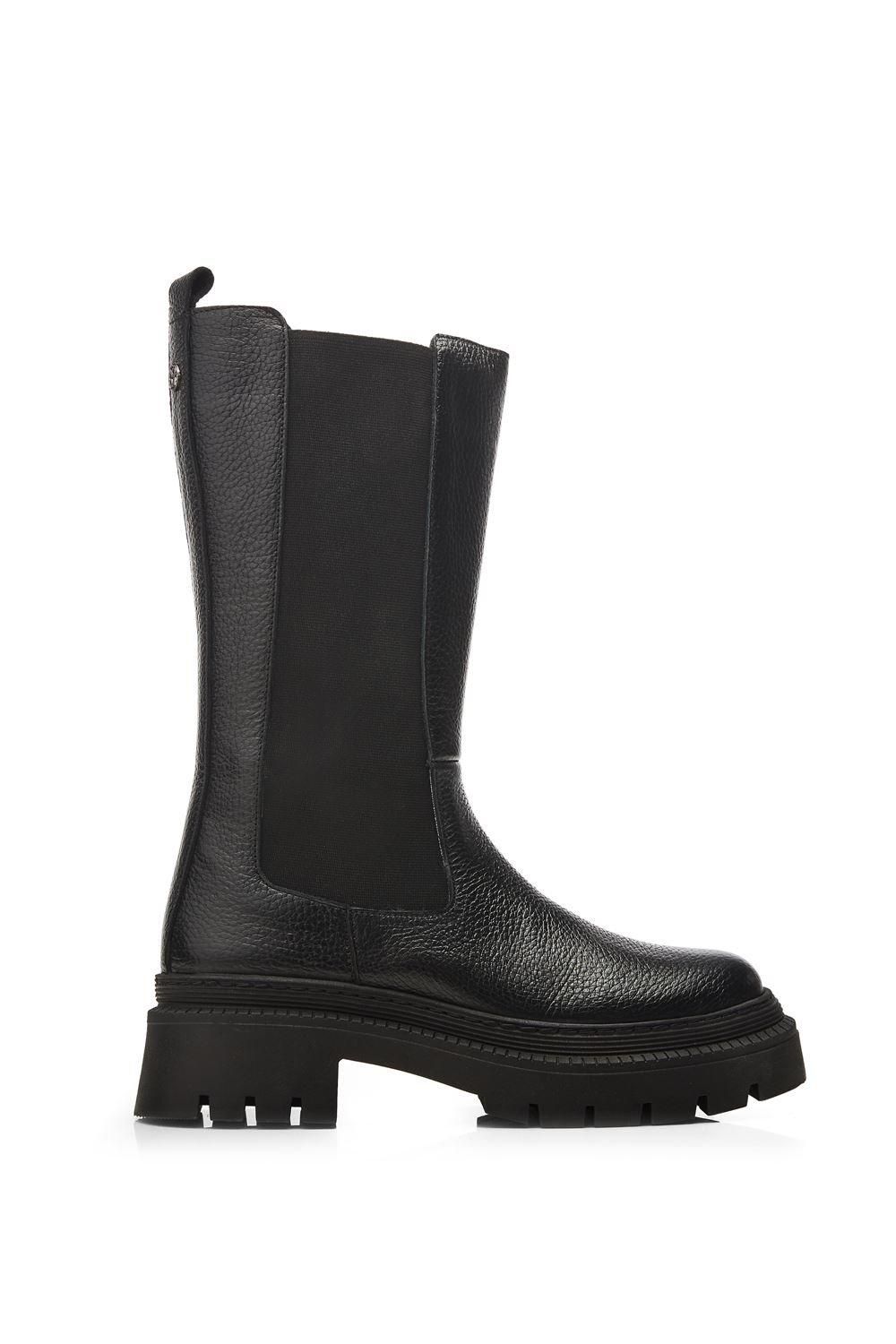 'Itzel' Leather Ankle Boots