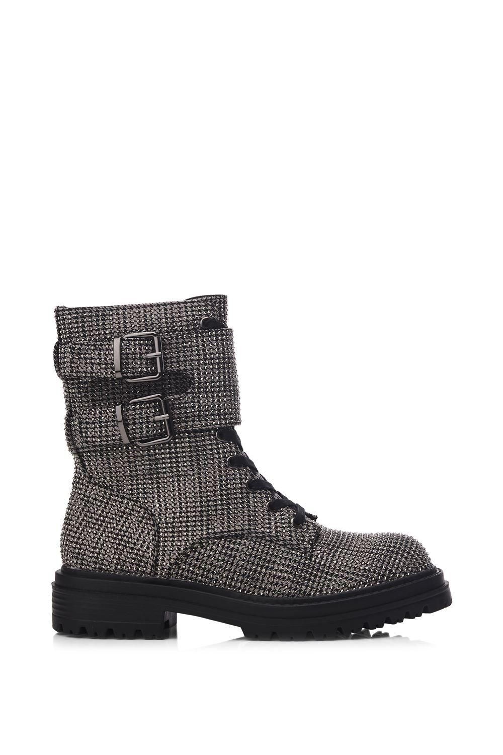 'Zori' Textile Ankle Boots