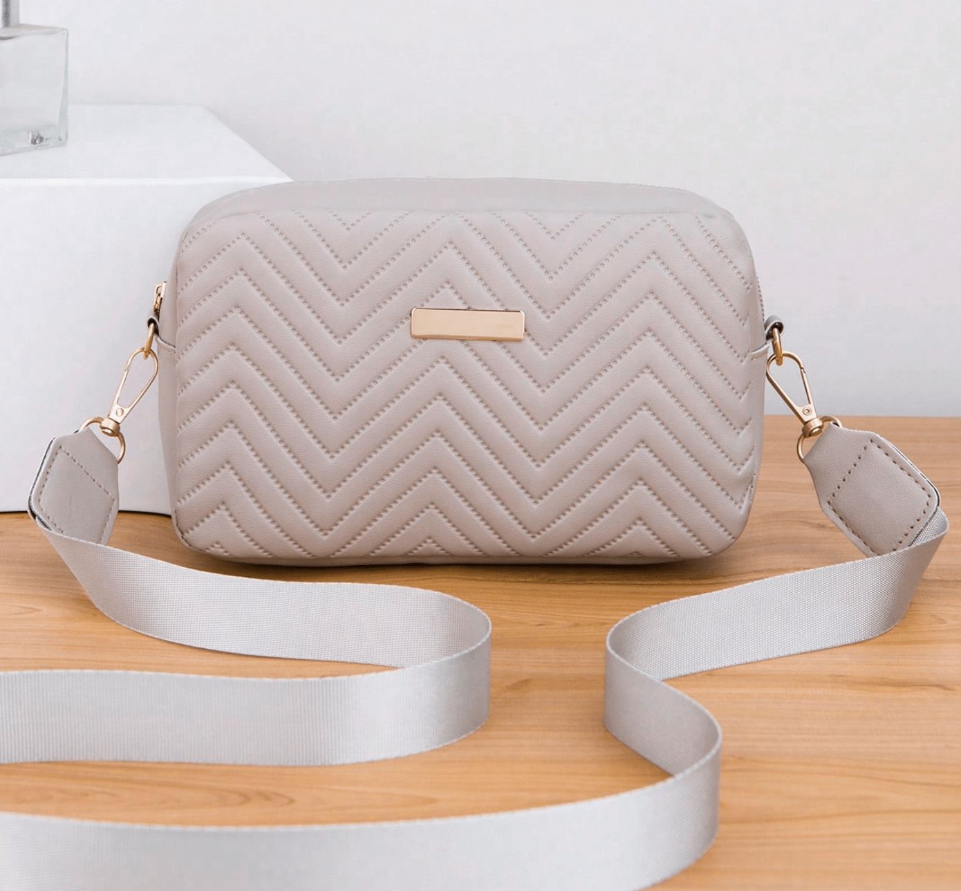 Shoulder Handheld Cross Body Clutch Quilted Bag