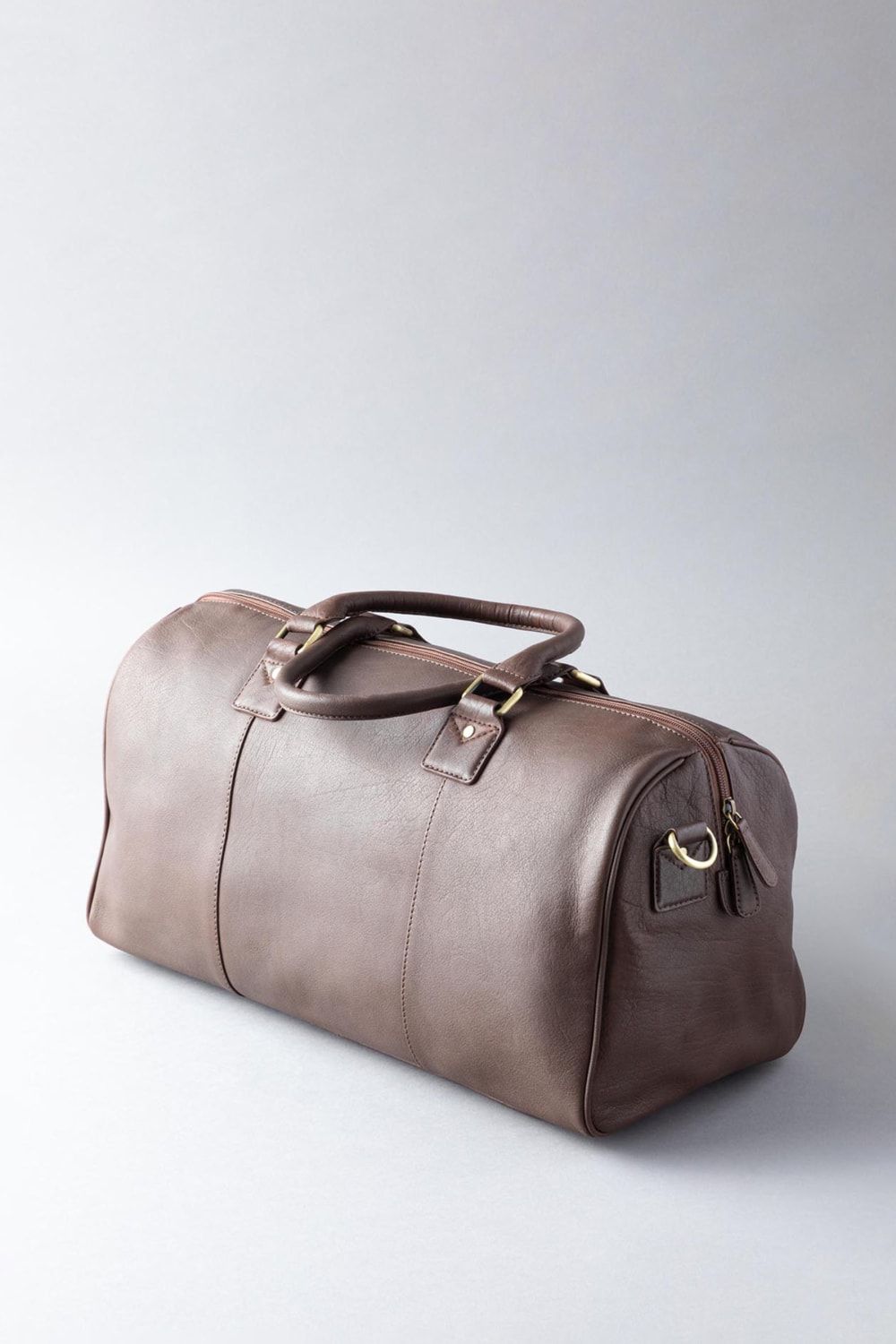 'Discoverer' Medium Leather Holdall