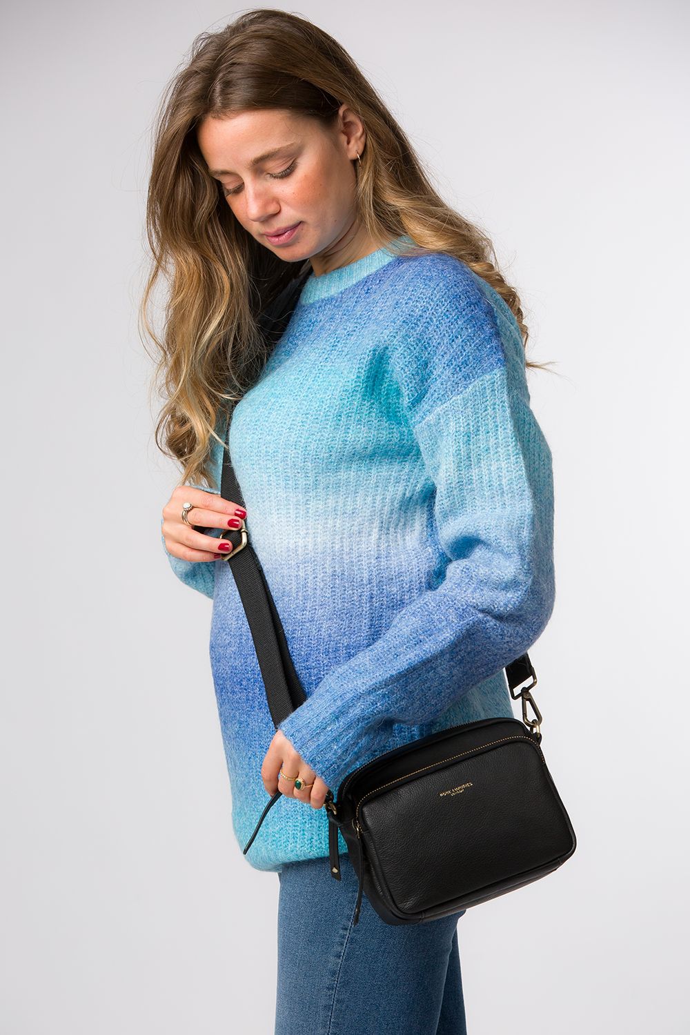 'Froome' Leather Cross Body Bag