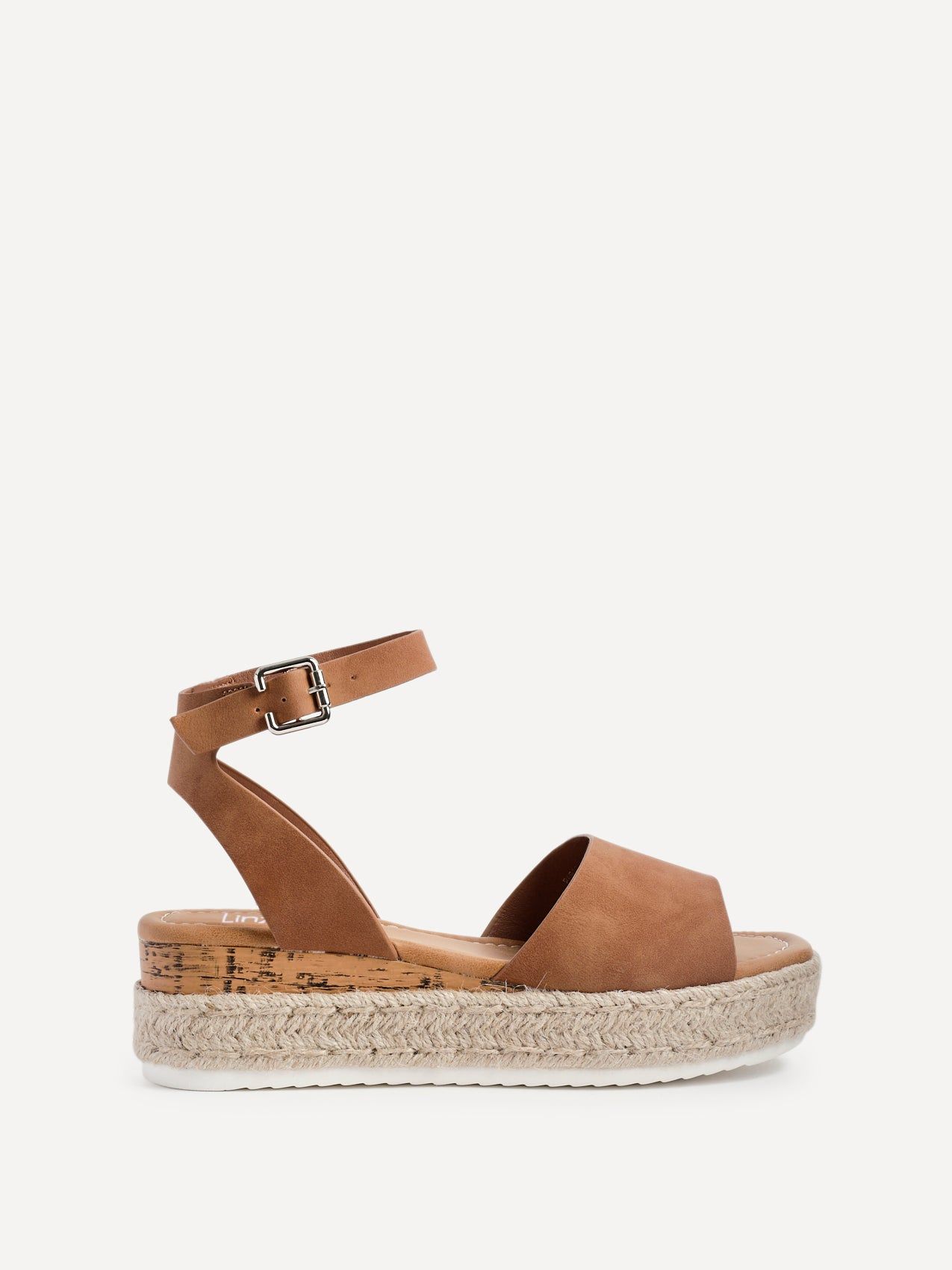 Paradise Tan Nubuck Espadrille Flatform Sandals