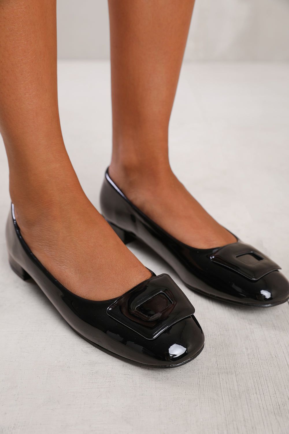 'Nalani' Wide Fit Flat Ballerina Pump