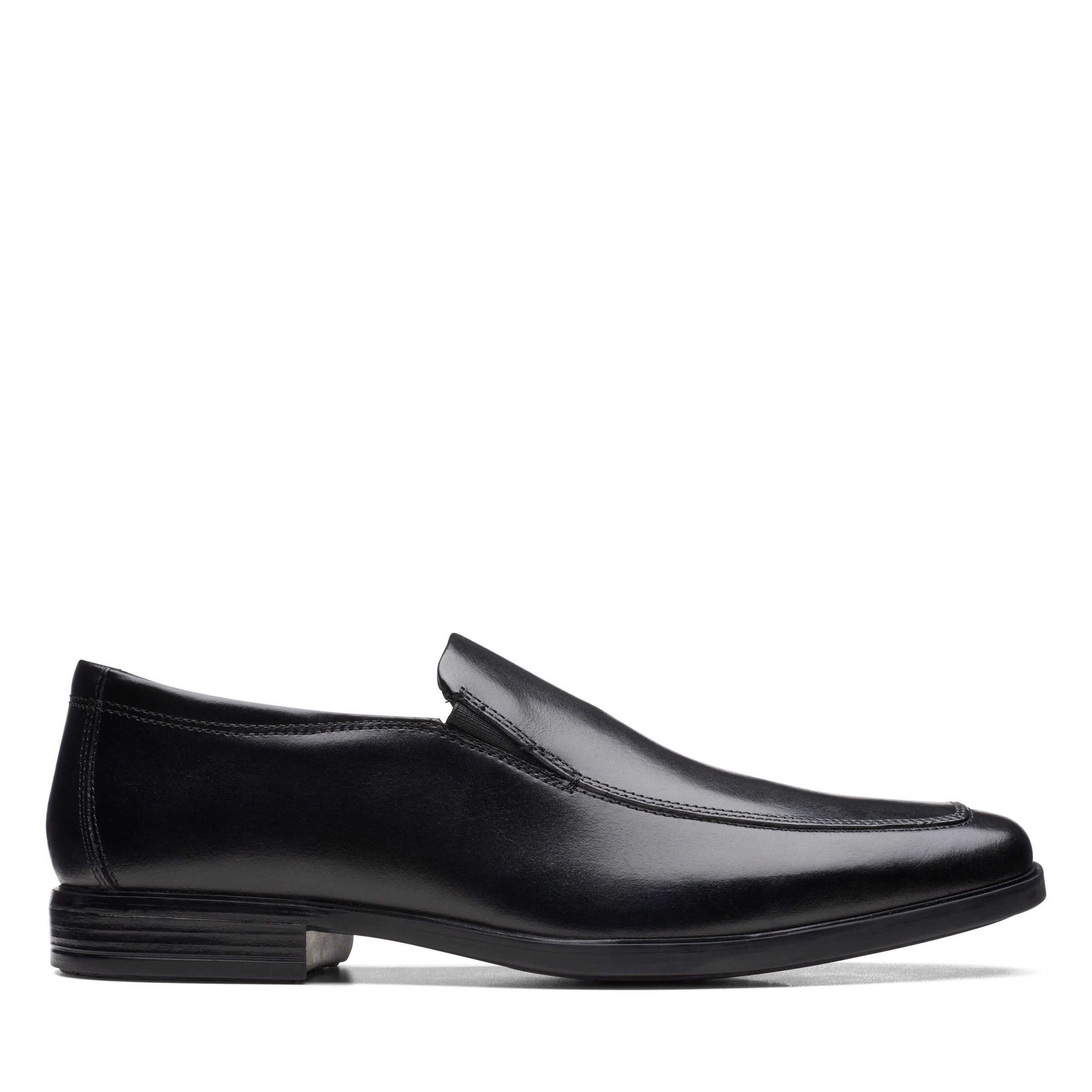 Howard Edge Loafer Black Leather Loafers