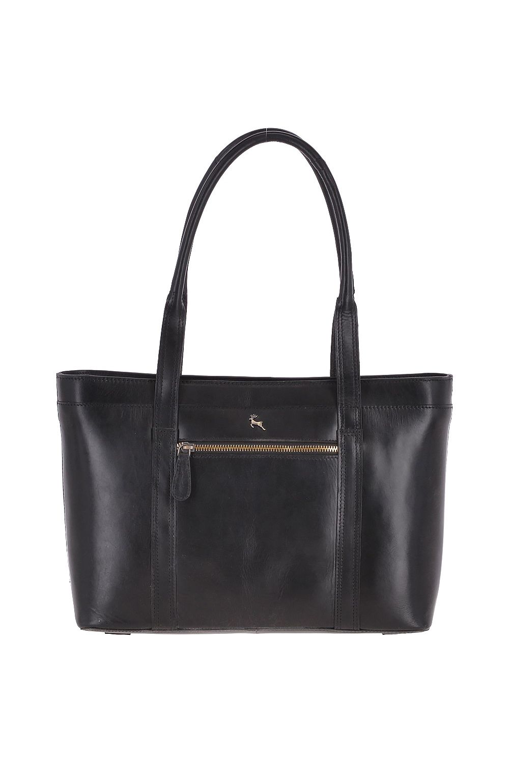 Vegetable Tanned Real Leather Tote Bag