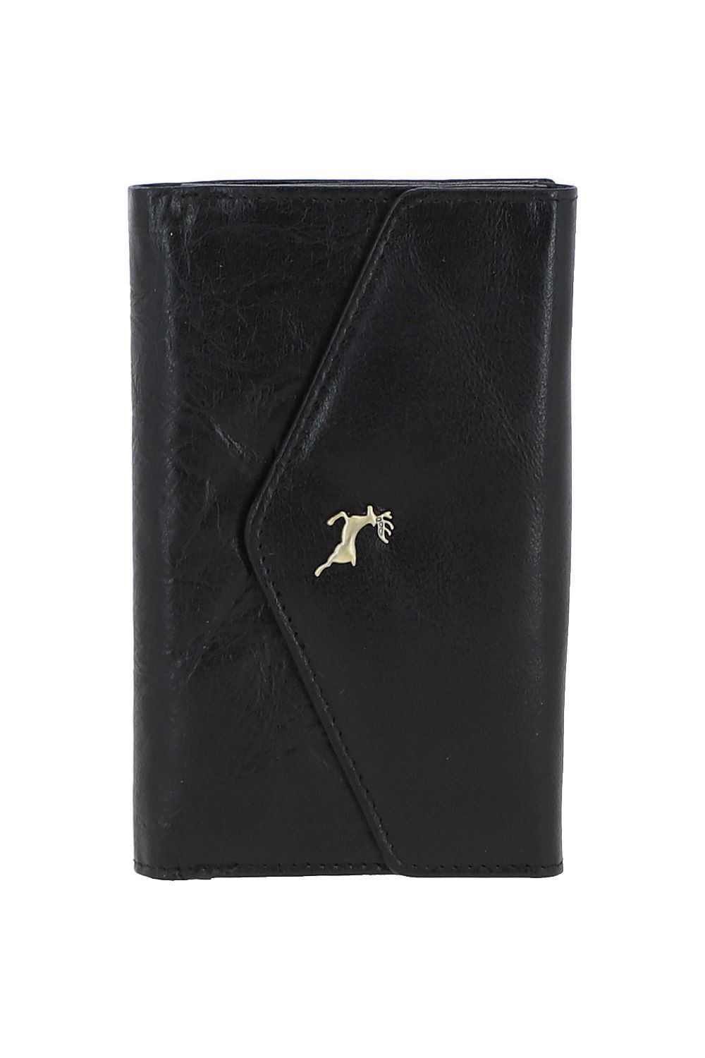 'La Sicura' Vintage Wash 12 Card Real Leather Purse