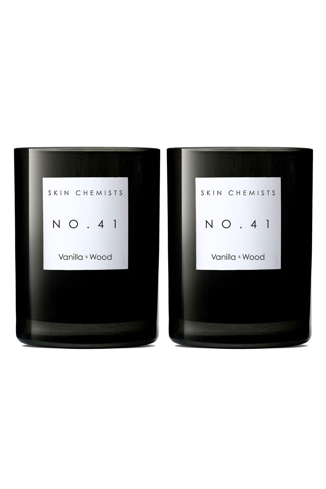 No.41 Vanilla & Wood Candle 200g x 2 Duo Pack