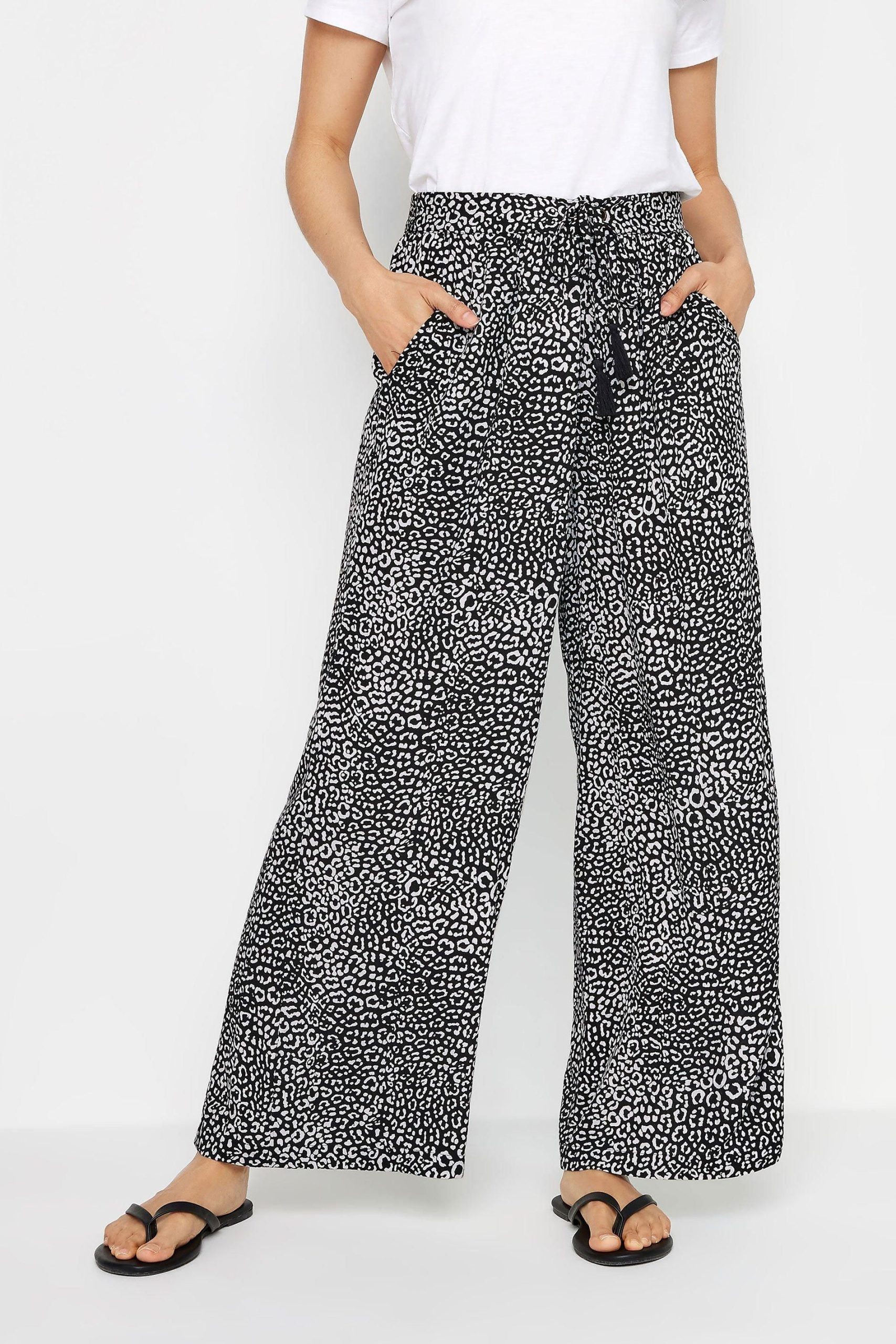 Tassel Detail Wide Leg Trousers