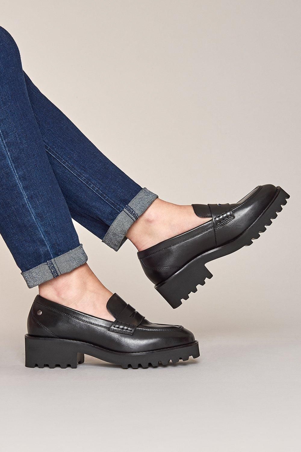 'Calluna' Leather Lightweight Loafers