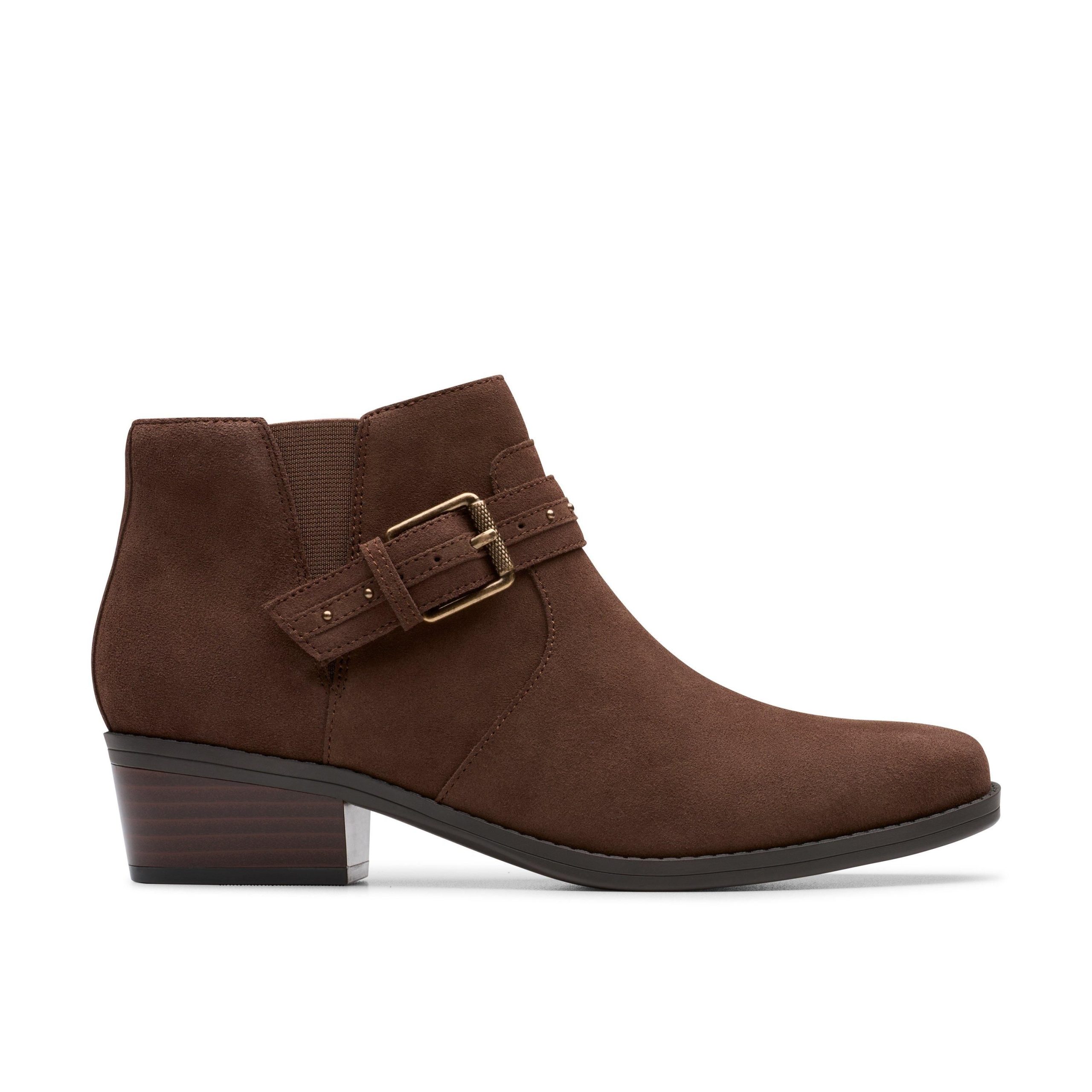 Danyelle Wish Brown Suede Ankle Boots