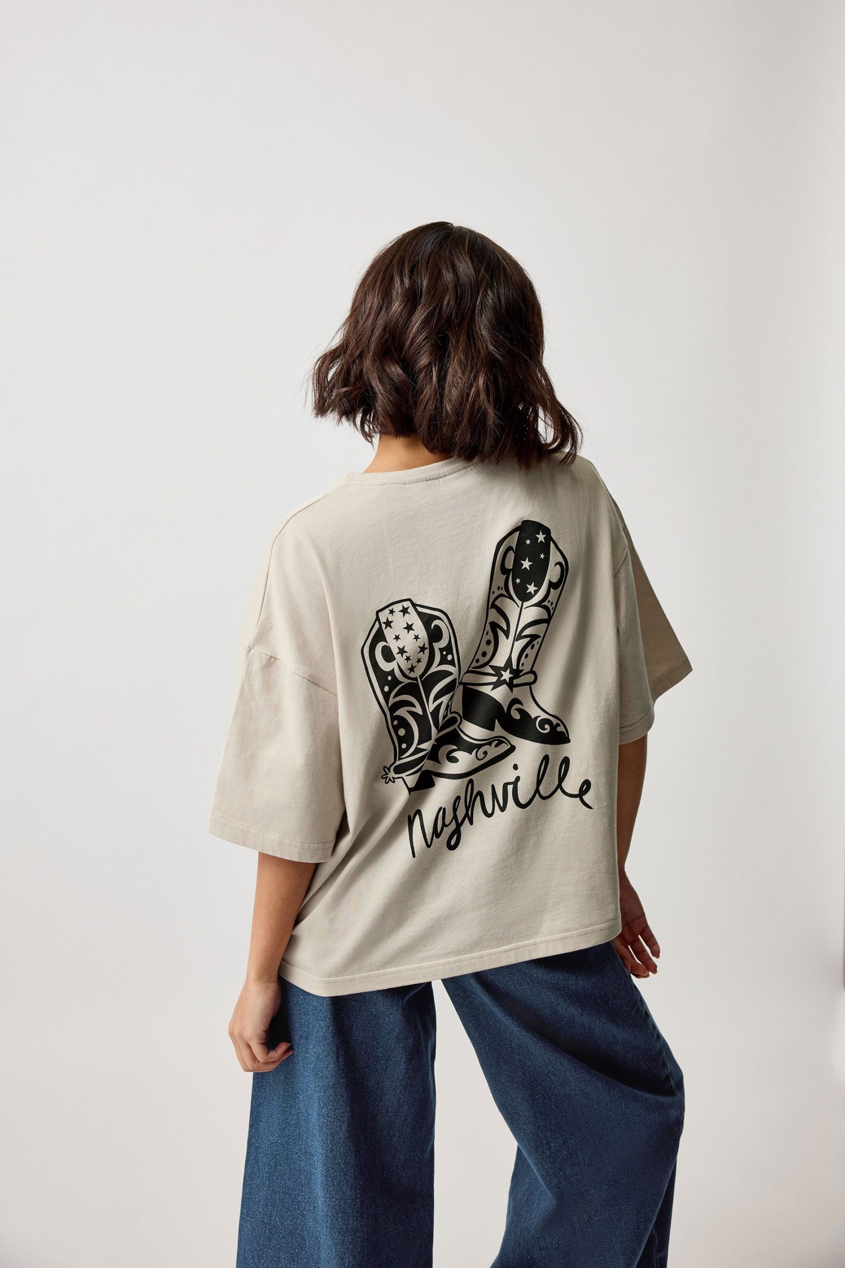 Petite 'Nashville' Graphic T-Shirt