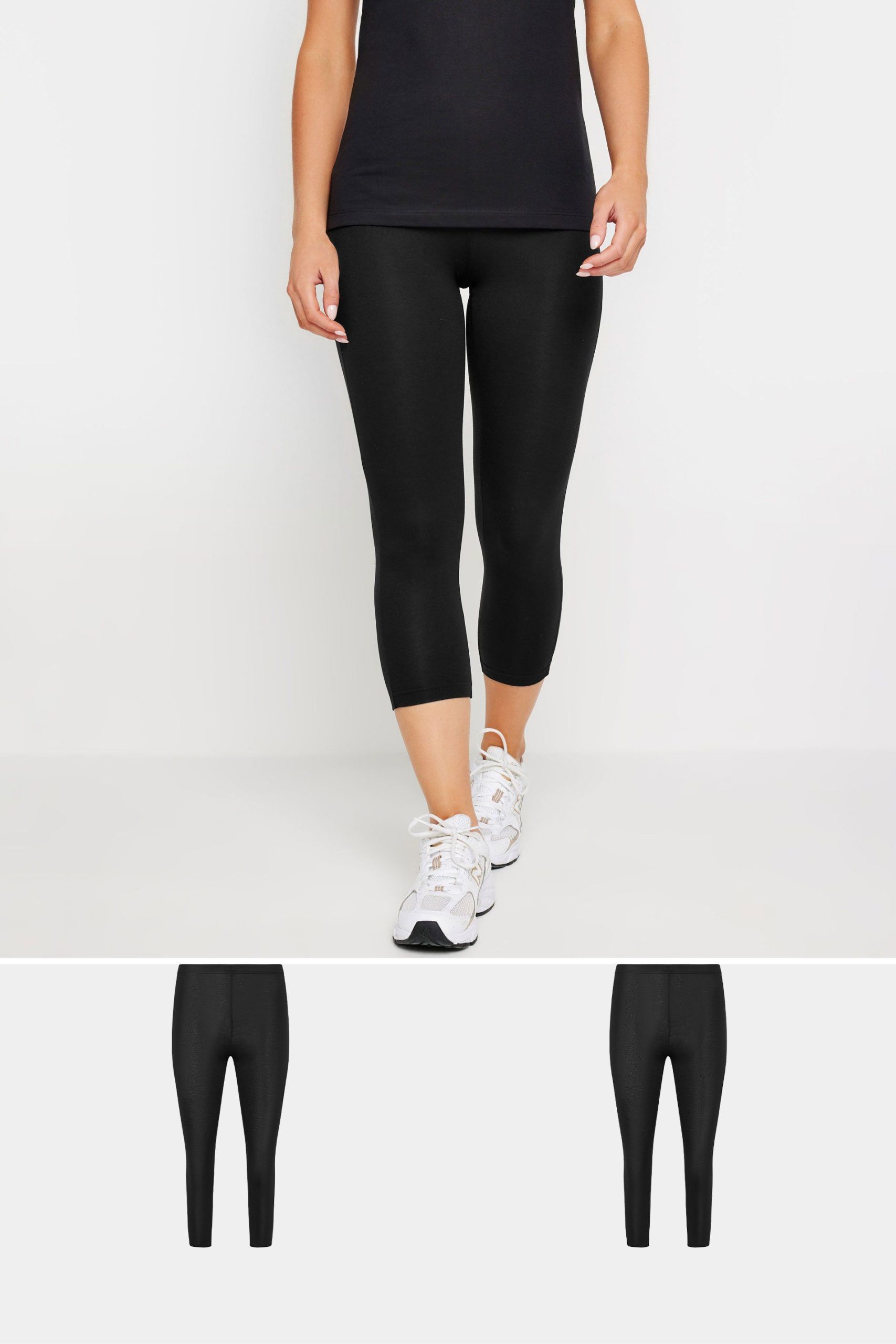 Petite 2 Pack Cropped Leggings