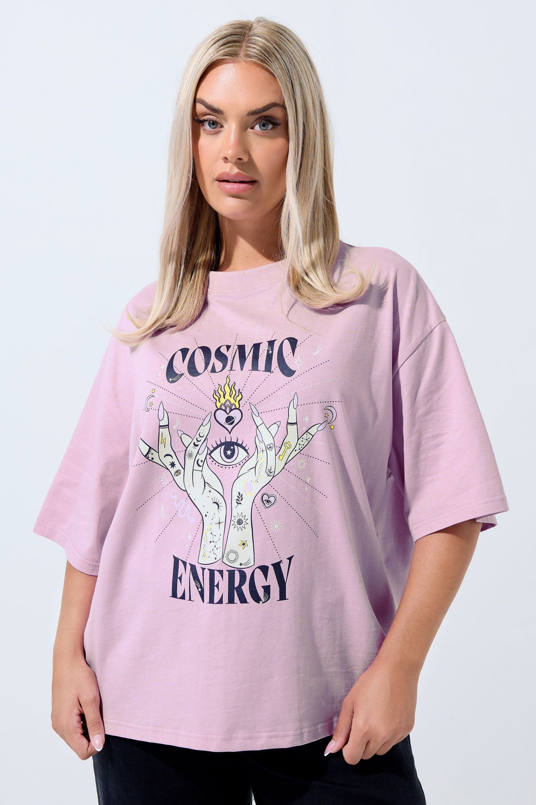 'Cosmic Energy' Graphic T-Shirt