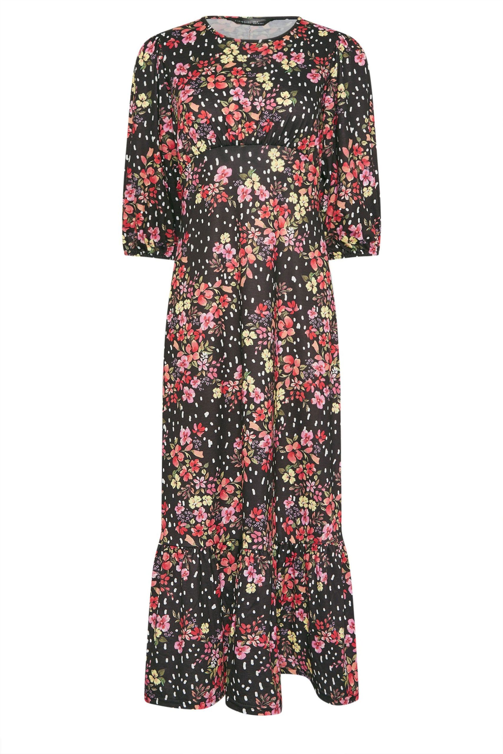 Petite Floral Maxi Dress