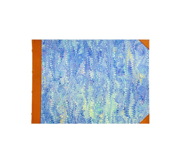 Marbled Paper Visitors Book