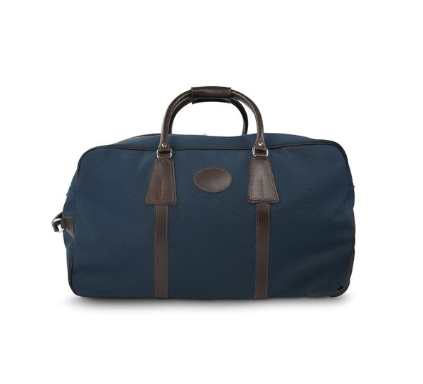Medium Wheeled Canvas Holdall