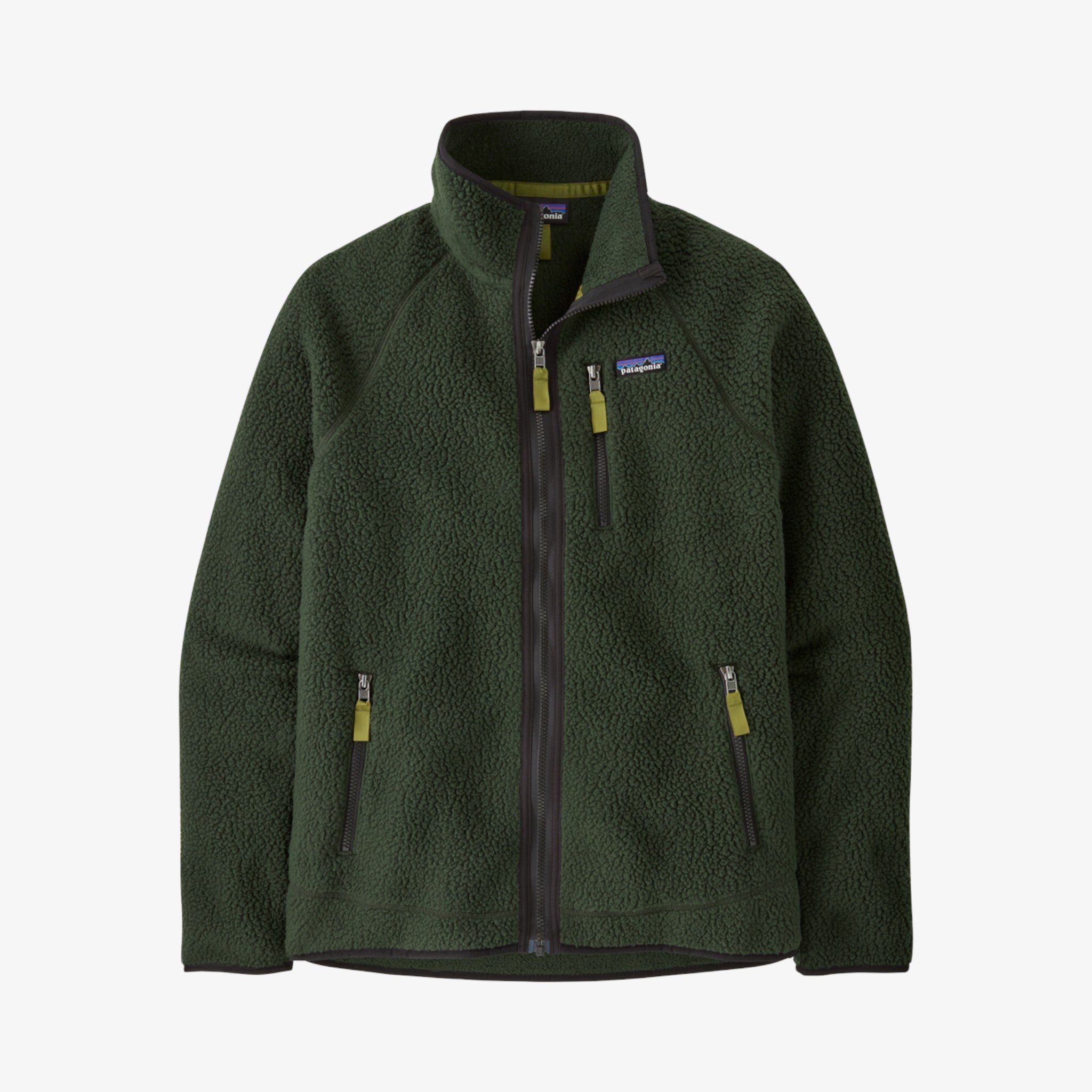 Patagonia Men's Retro Pile Fleece Jacket - Old Growth Green