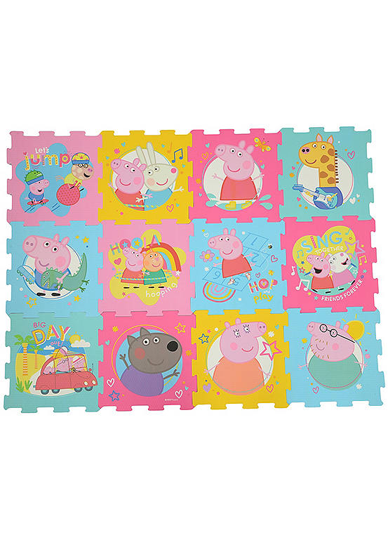 Peppa Pig 12 Piece EVA Playmat
