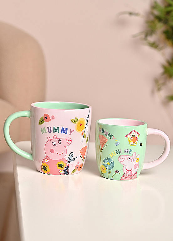 Peppa Pig Mummy & Me Mug Set