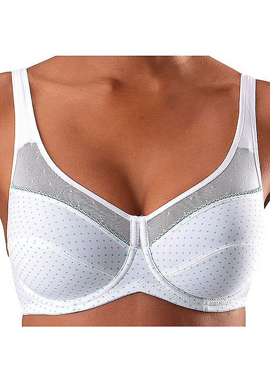 Petite Fleur Pack of 2 Polka-Dot Underwired Bras