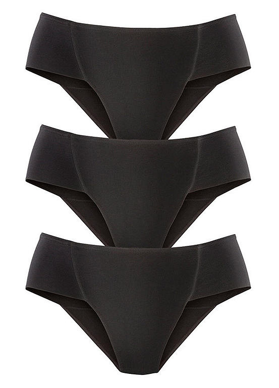 Petite Fleur Pack of 3 Control Briefs