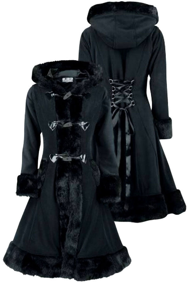 Poizen Minx Coat Black