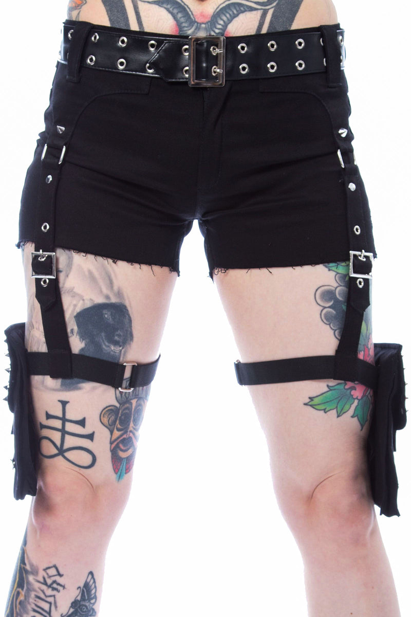 Poizen Violet Shorts