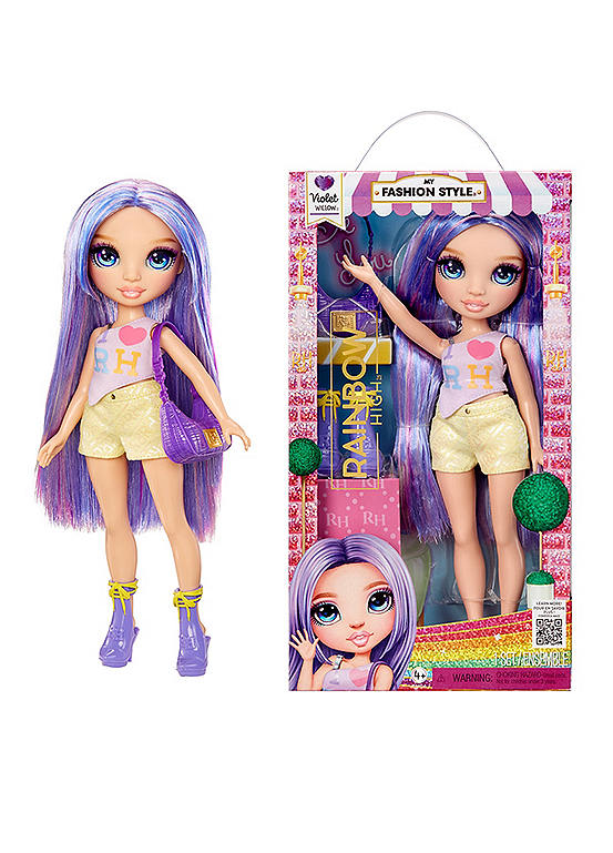 Rainbow High My Fashion Style Fashion Dolls- Violet