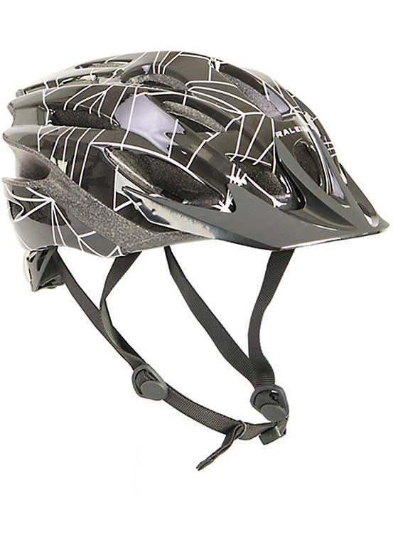 Raleigh Mission Pioneer Adults Black Bike Helmet