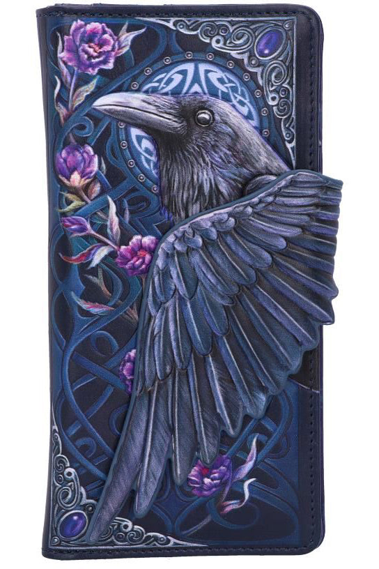 Ravens Flight Embossed Purse