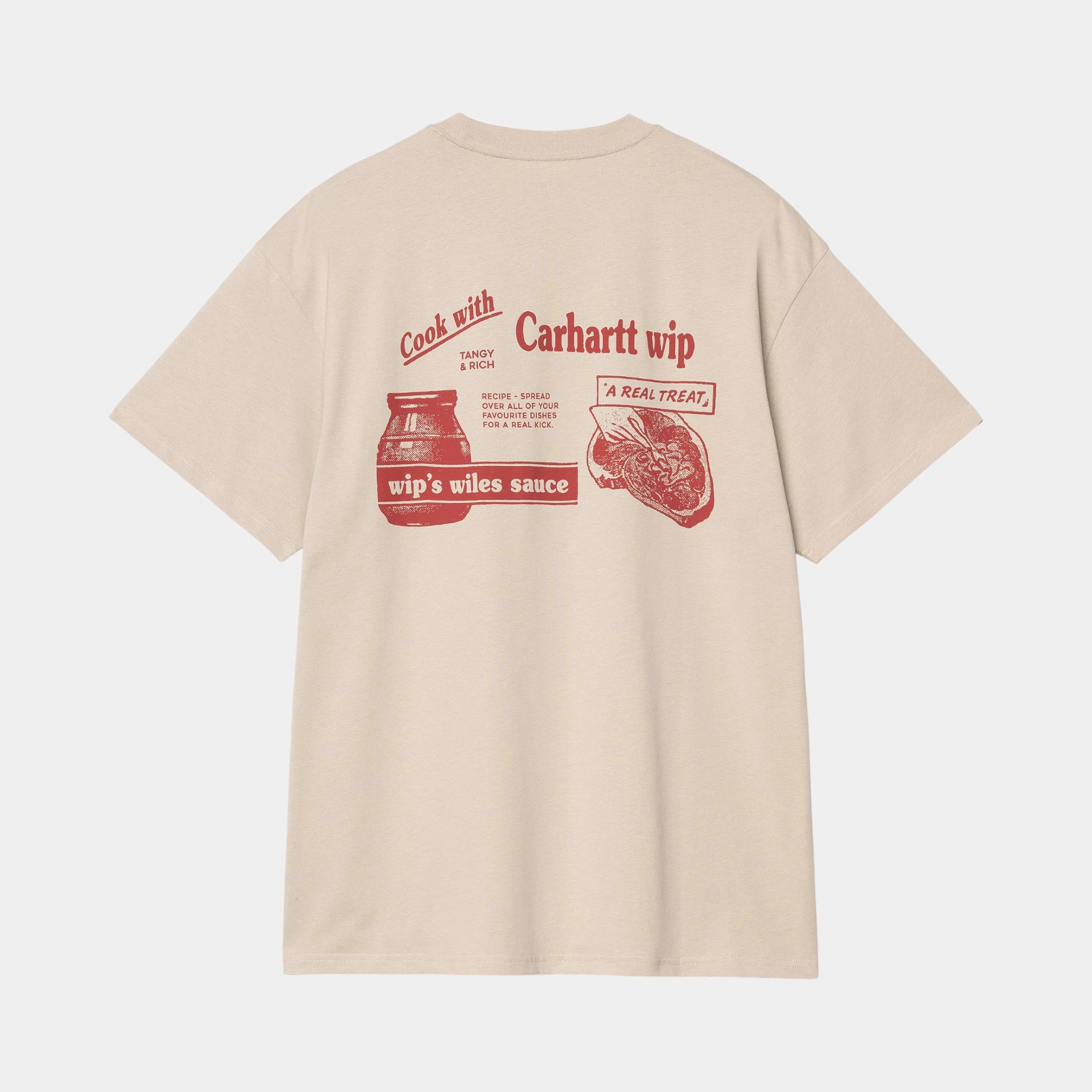 Carhartt Catalogue Short Sleeve T-Shirt - Fleur De Sel / Desire