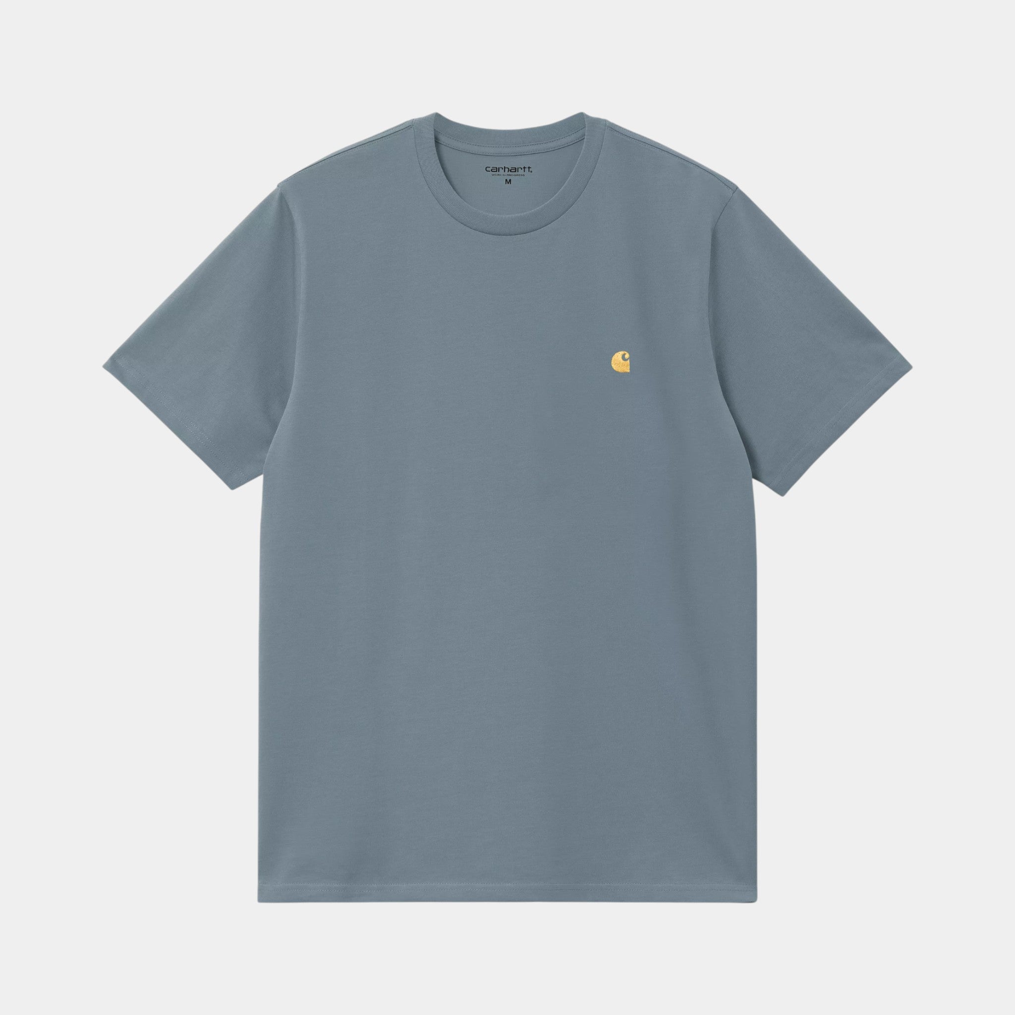 Carhartt Short Sleeve Chase T-Shirt - Angelite / Gold