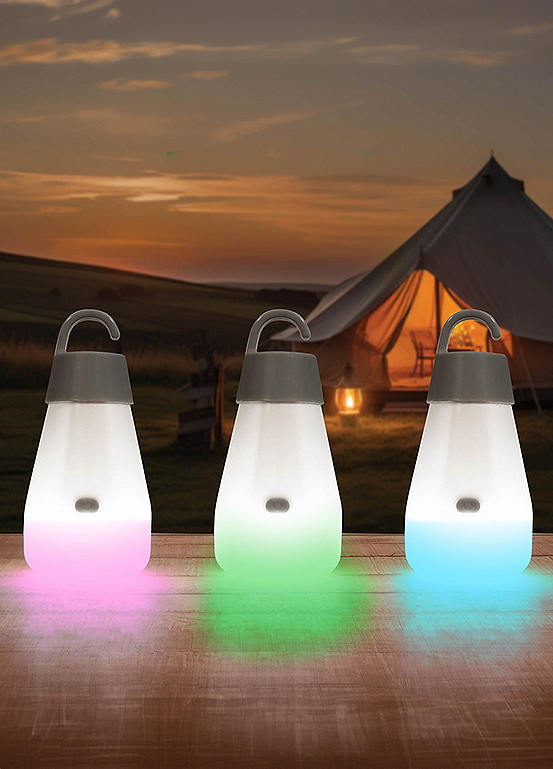 Streetwize Colour Changing LED Camping Orb Light Set