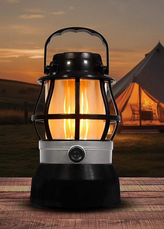 Streetwize LED Dimming Camping Lantern with Flame