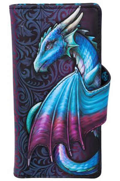 Take Flight Dragon Purse Blue