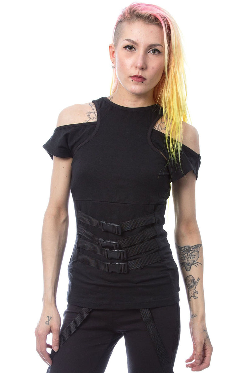 Chemical Black Tess Top