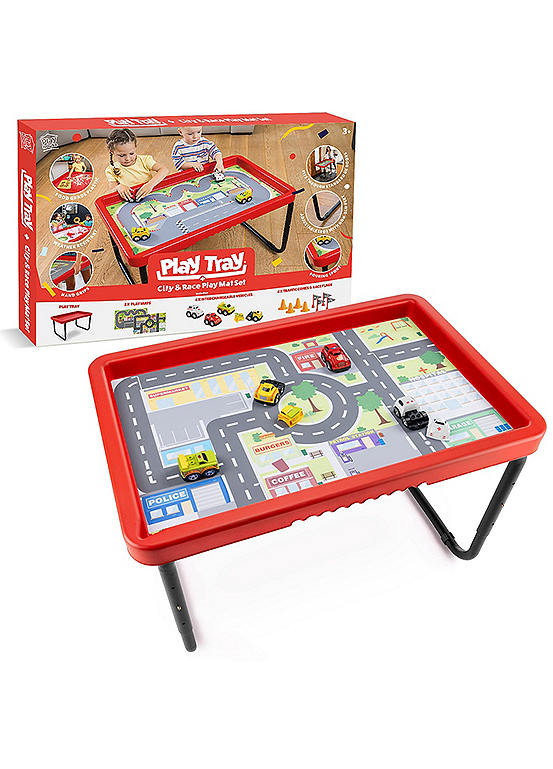 Toyriffic Playtray City & Race Set