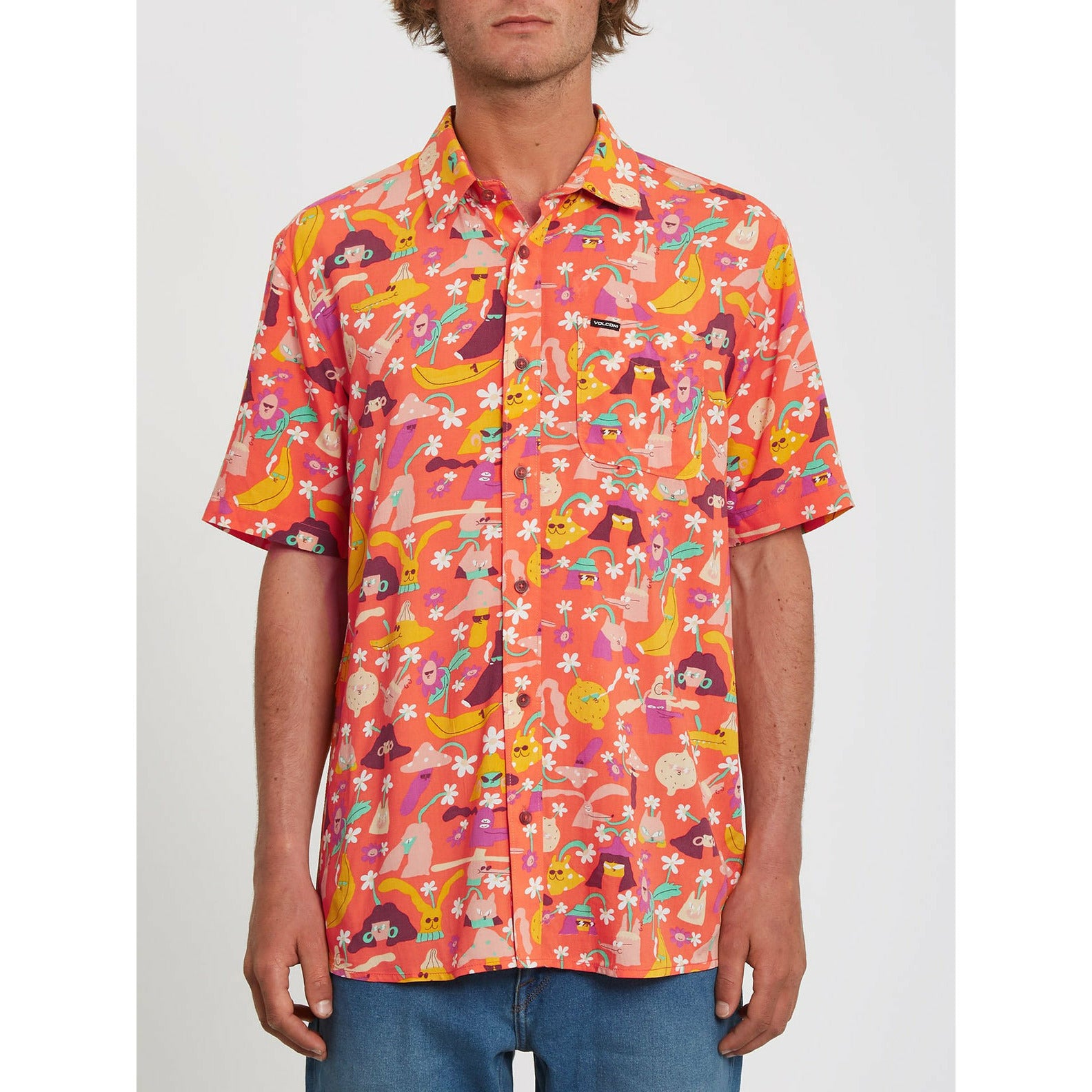 Volcom 'Egle Zvirblyte' S/S Shirt - PRT Print