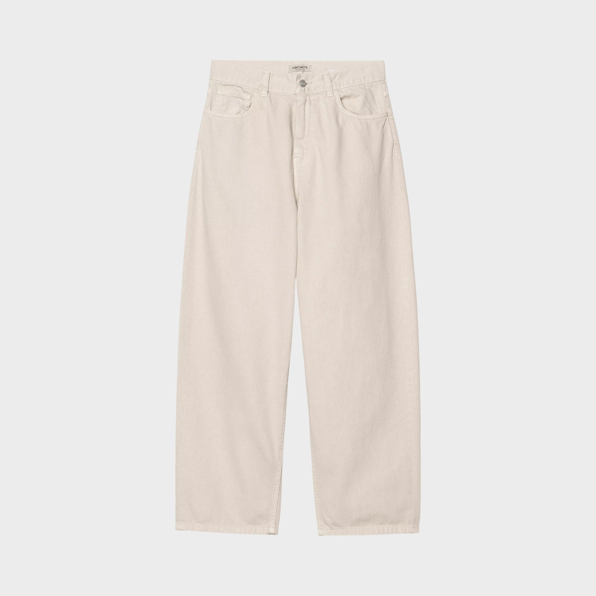 Carhartt W's Brandon Pant 'Clark' - Fleur De Sel Stone Dyed