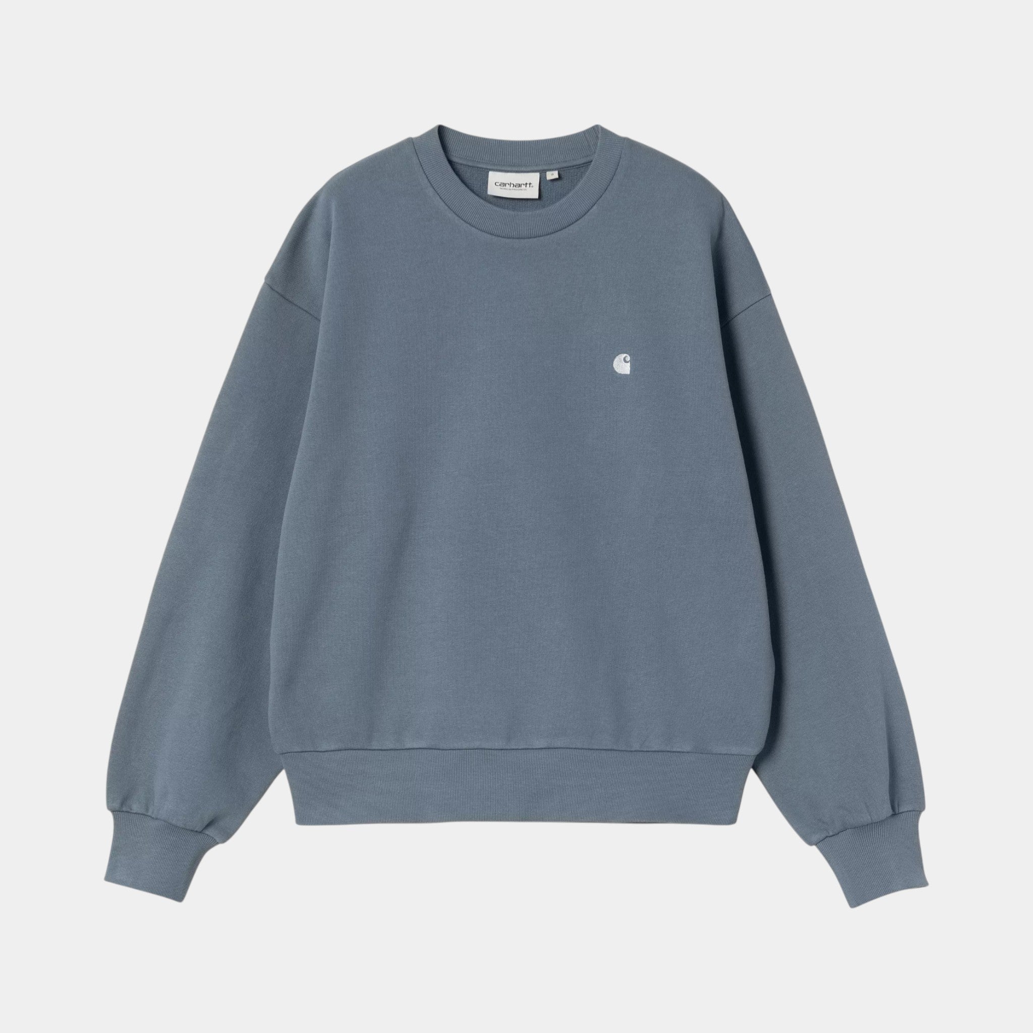 Carhartt women's Casey Sweatshirt - Angelite / Silver