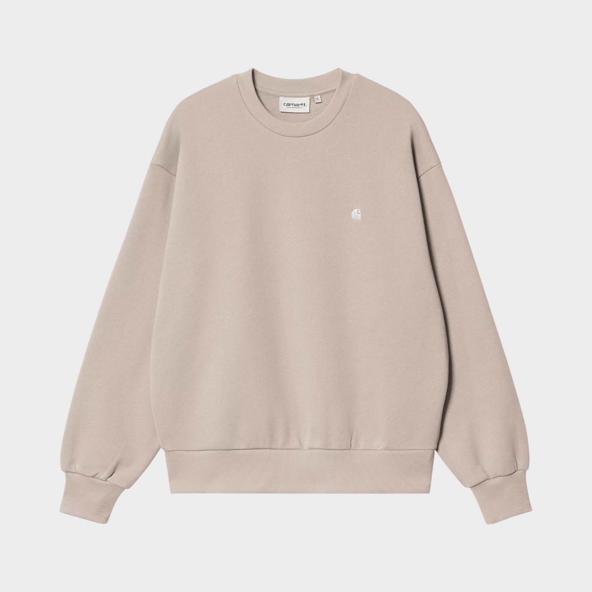 Carhartt W's Casey Sweatshirt - Dusky Beige / Silver