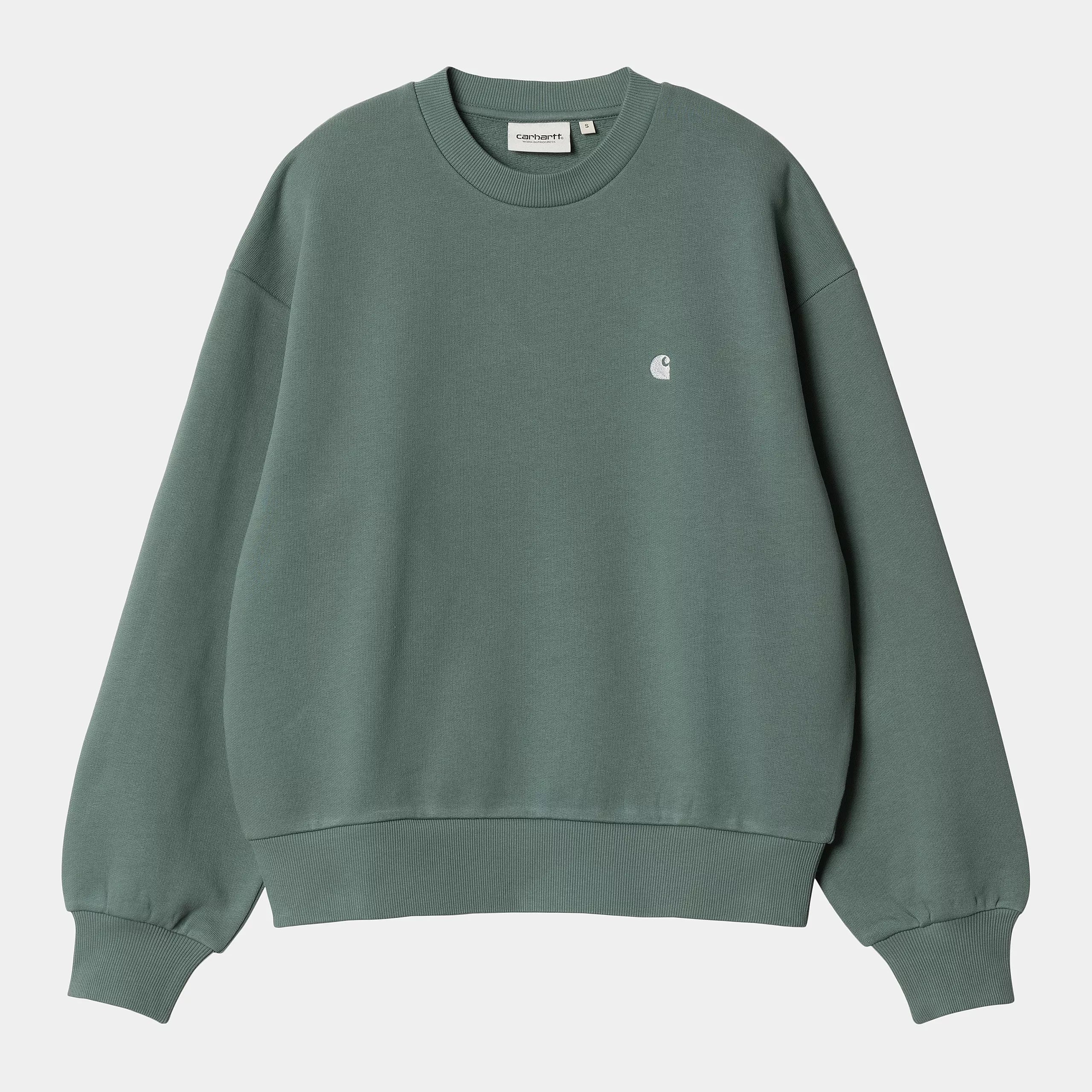 Carhartt W's Casey Sweatshirt - Silver Pine / Silver