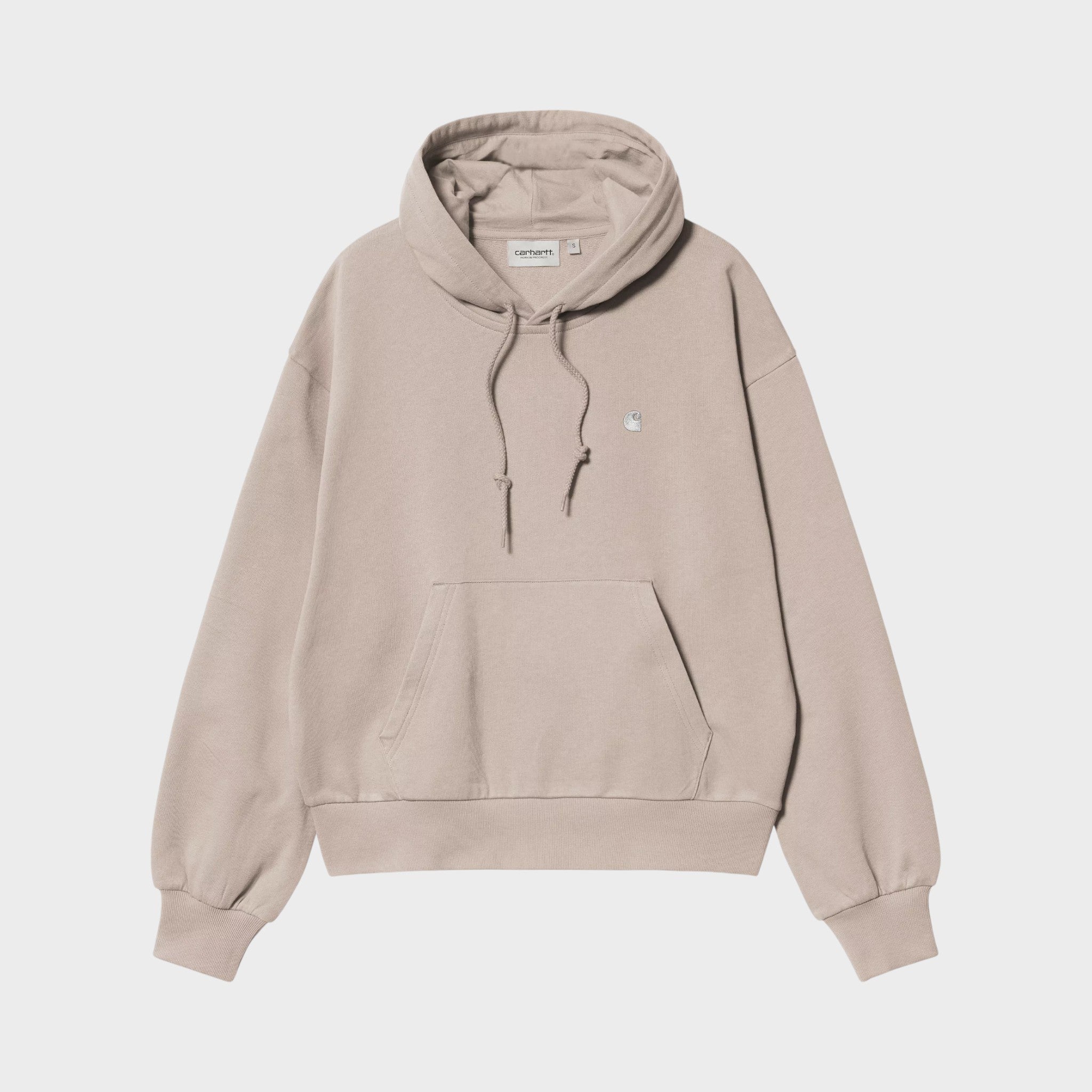 Carhartt Women's Hooded Casey Sweatshirt - Dusky Beige
