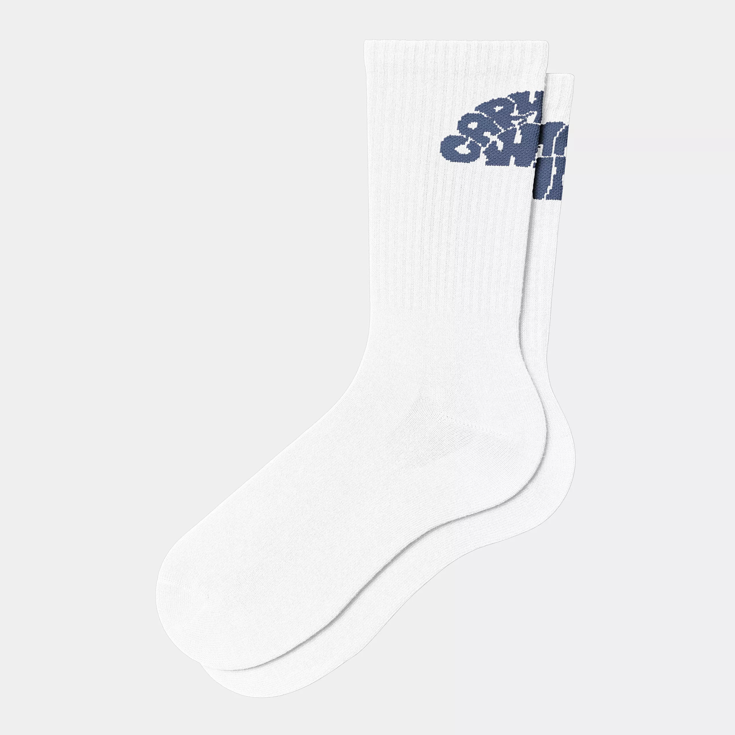Carhartt W' Jazzy Socks - White/ Blue Irish