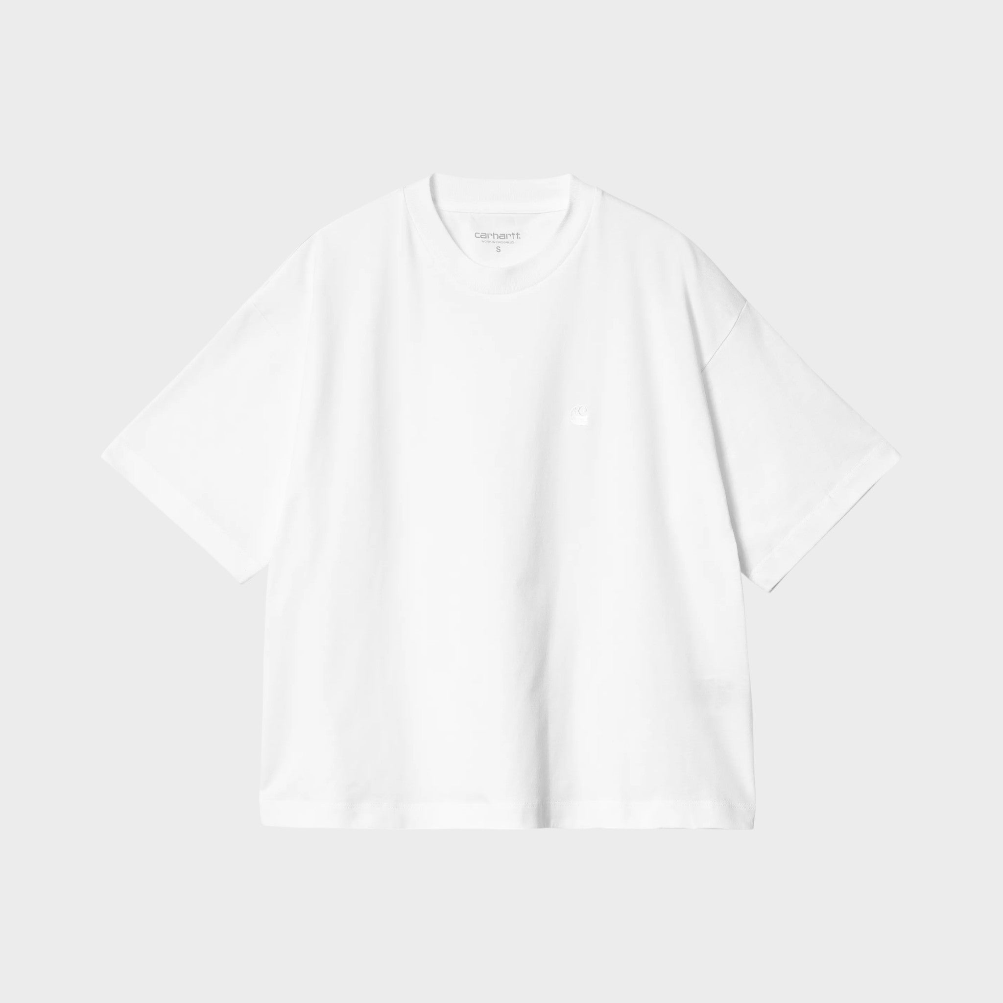 Carhartt W's Short Sleeve Chester T-shirt - White