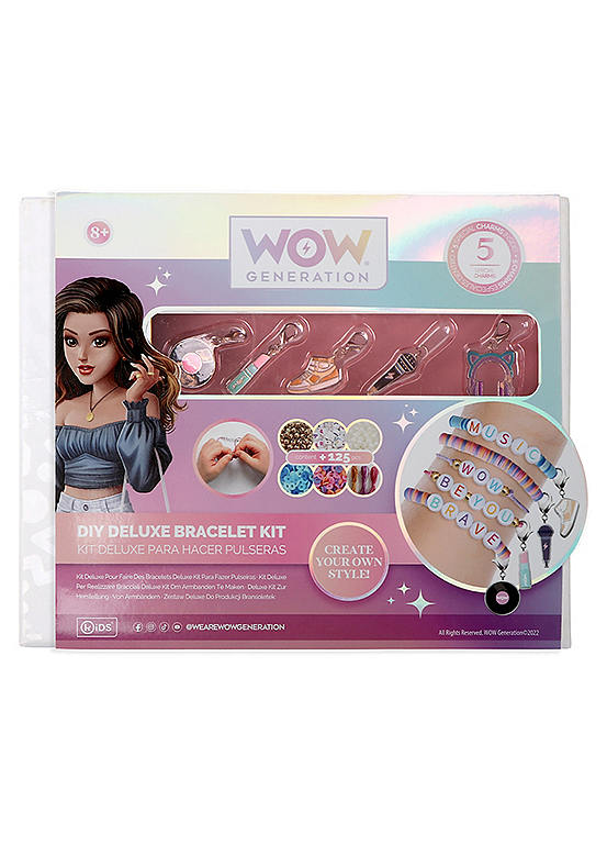 WOW Generation Kit DIY Deluxe Bracelet Maker with Charms