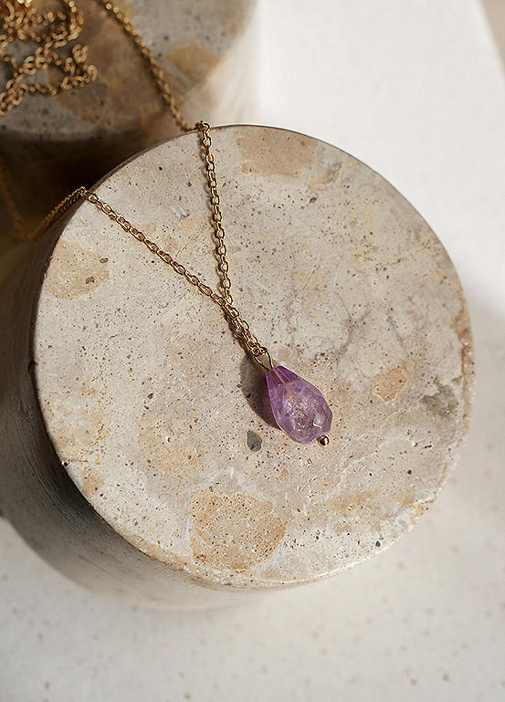 Xander Kostroma Amethyst Pendant Necklace
