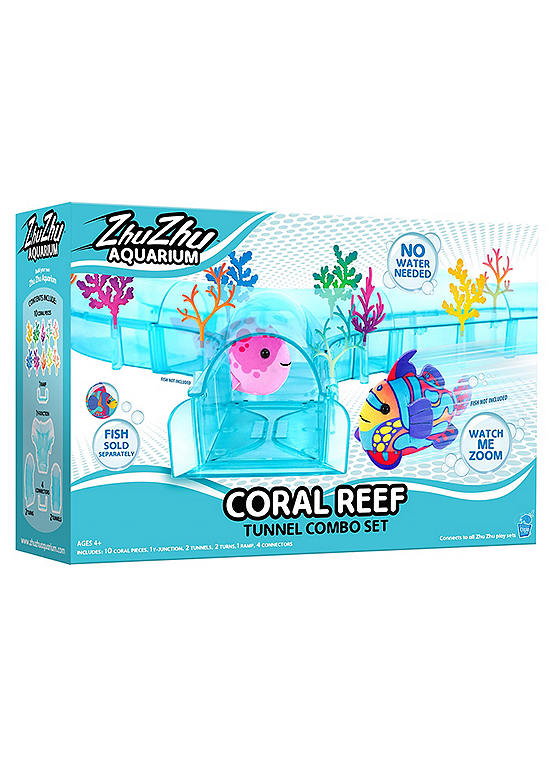 Zhu Zhu Aquarium Coral Reef Tunnel Combo Set